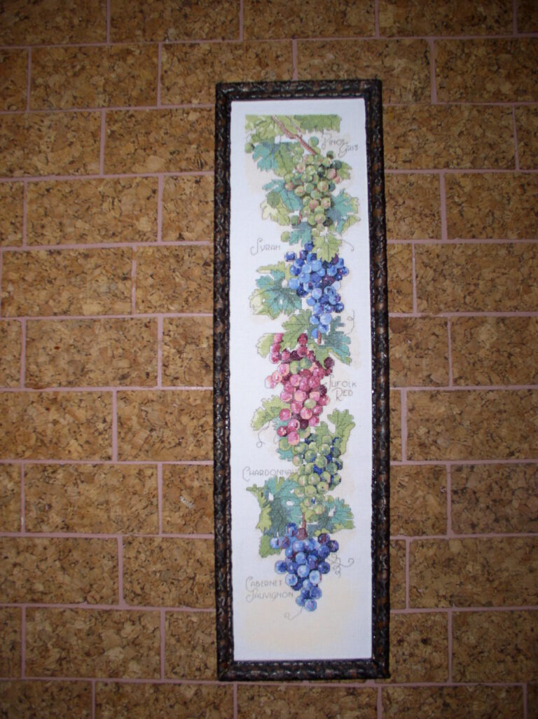 «Виноградная лоза» (Grapes Bell Pull) фирмы Janlynn