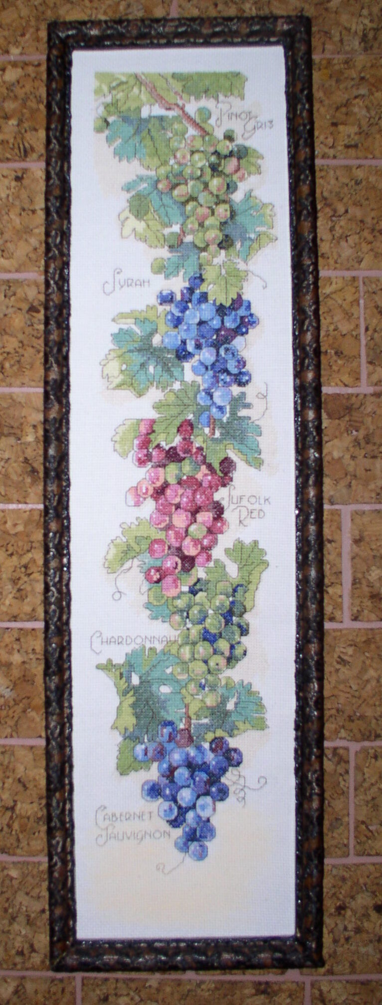 «Виноградная лоза» (Grapes Bell Pull) фирмы Janlynn