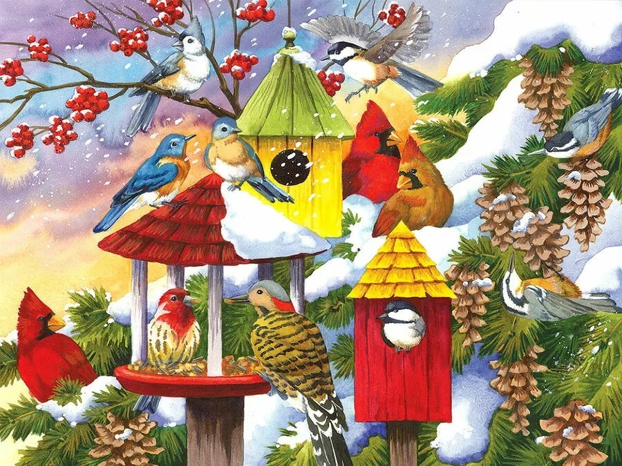 Птичья кормушка